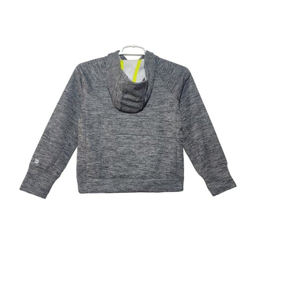 All In Motion Youth Pullover Hoodie L (10/12) Heather Gray with Thumbholes, NWT - Picture 2 of 7